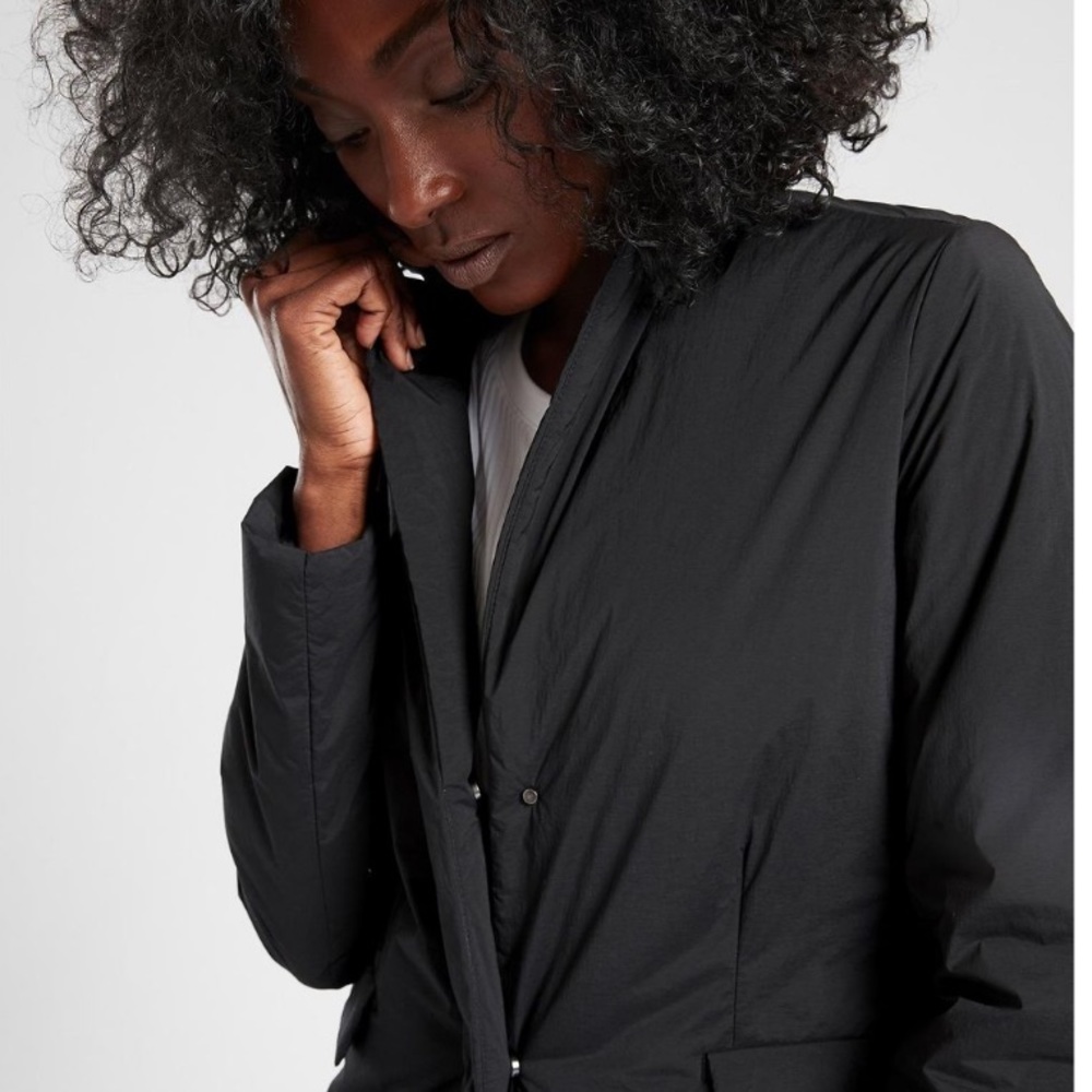 NWT Athleta Evolution Black Blazer - Picture 5 of 10